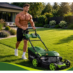 Бензиновая газонокосилка Gardlov DriveXPro (Green/Black) Thumb