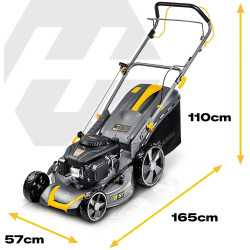 Masina de tuns iarba pe benzina Humberg HM-601 560100Z (Black/Grey) Thumb