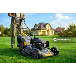 Masina de tuns iarba pe benzina Humberg HM-601 560100Z (Black/Grey) Thumb