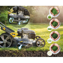 Masina de tuns iarba pe benzina Humberg HM-601 560100Z (Black/Grey) Thumb