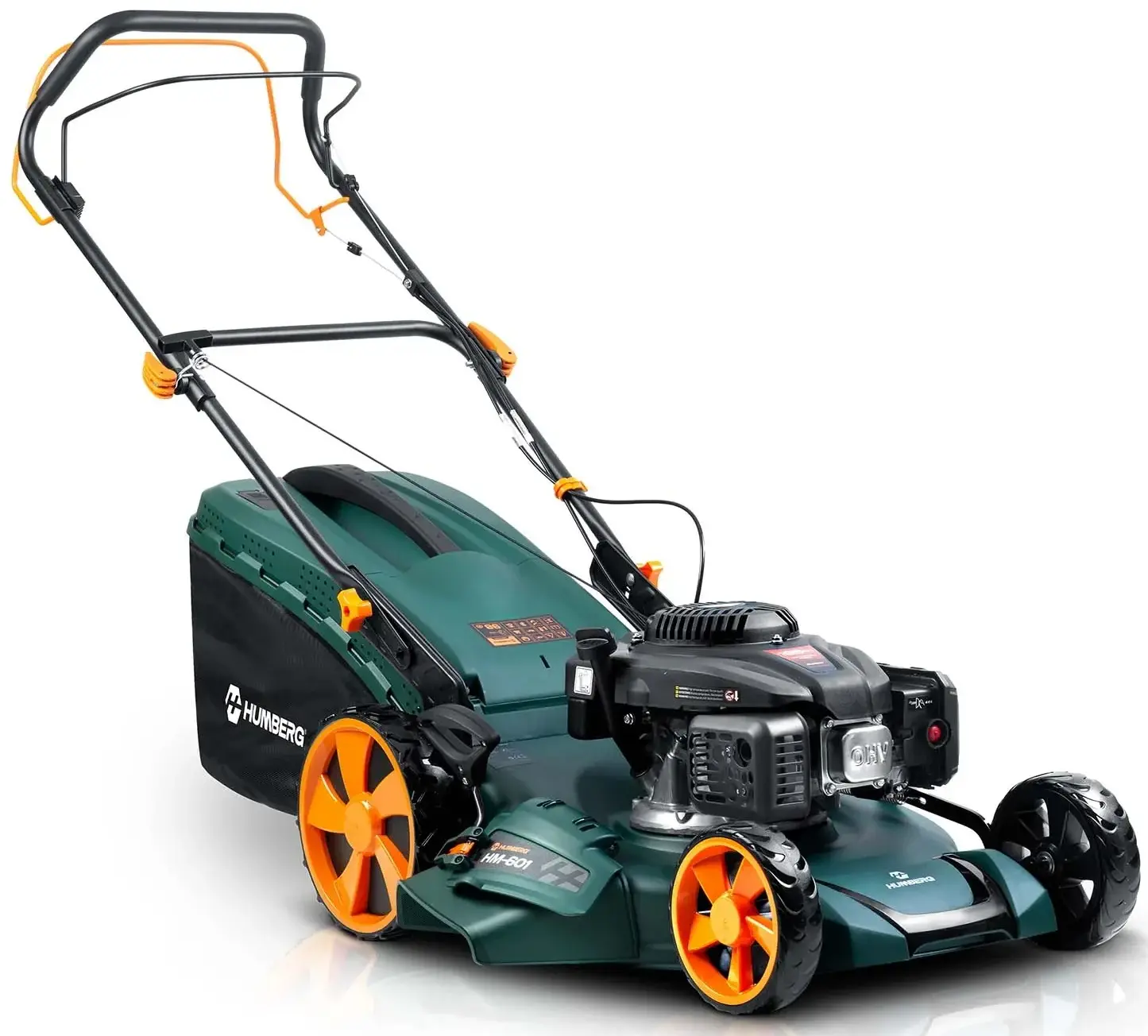 Masina de tuns iarba pe benzina Humberg HM-601 560101Z (Blue/Orange) - 11