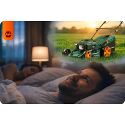 Masina de tuns iarba pe benzina Humberg HM-601 560101Z (Blue/Orange) Thumb