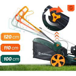 Masina de tuns iarba pe benzina Humberg HM-601 560101Z (Blue/Orange) Thumb