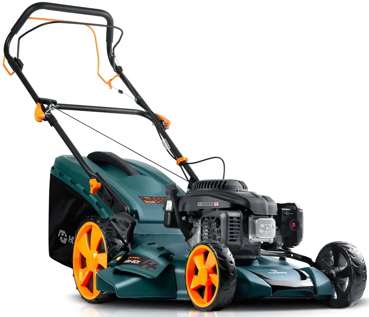 Masina de tuns iarba pe benzina Humberg HM-601 560101Z (Blue/Orange)