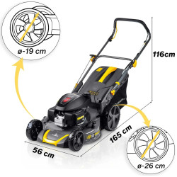 Бензиновая газонокосилка Humberg HM-603 560300Z (Black/Grey) Thumb