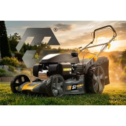 Бензиновая газонокосилка Humberg HM-603 560300Z (Black/Grey) Thumb