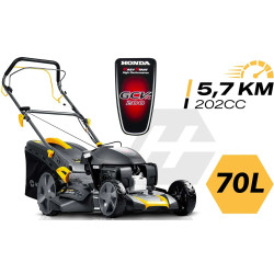Бензиновая газонокосилка Humberg HM-603 560300Z (Black/Grey) Thumb