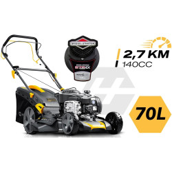 Masina de tuns iarba pe benzina Humberg HM-604 560400Z (Grey) Thumb