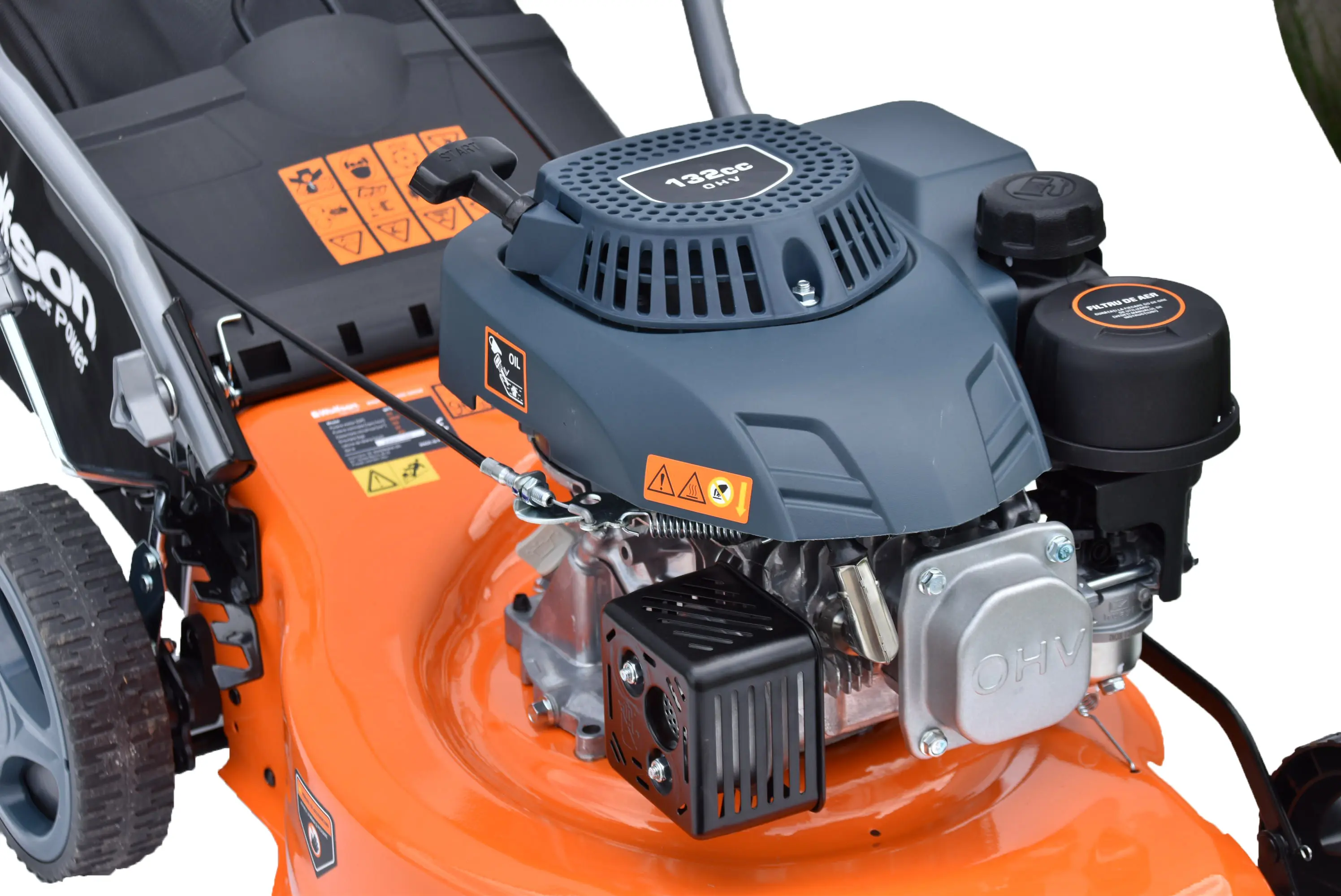 Masina de tuns iarba pe benzina Wolfson WFS4100