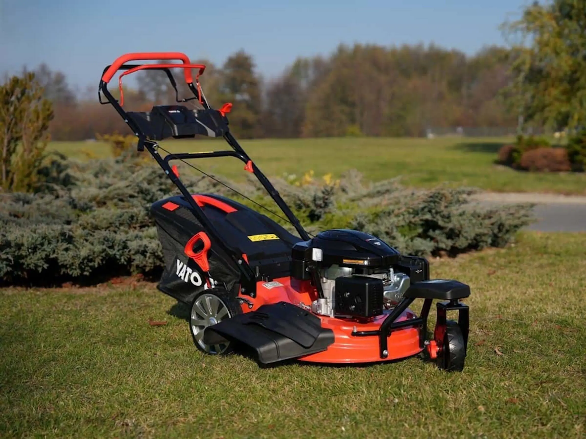 Masina de tuns iarba electrica Yato YT-85545 (Black/Red) - 8