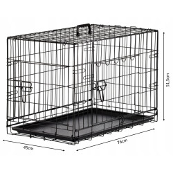Клетка для собак Chomik PET9661 (Black) Thumb