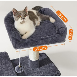 Игровой комплекс для кошек Feandrea PCT161G01 (Smoky Grey) Thumb