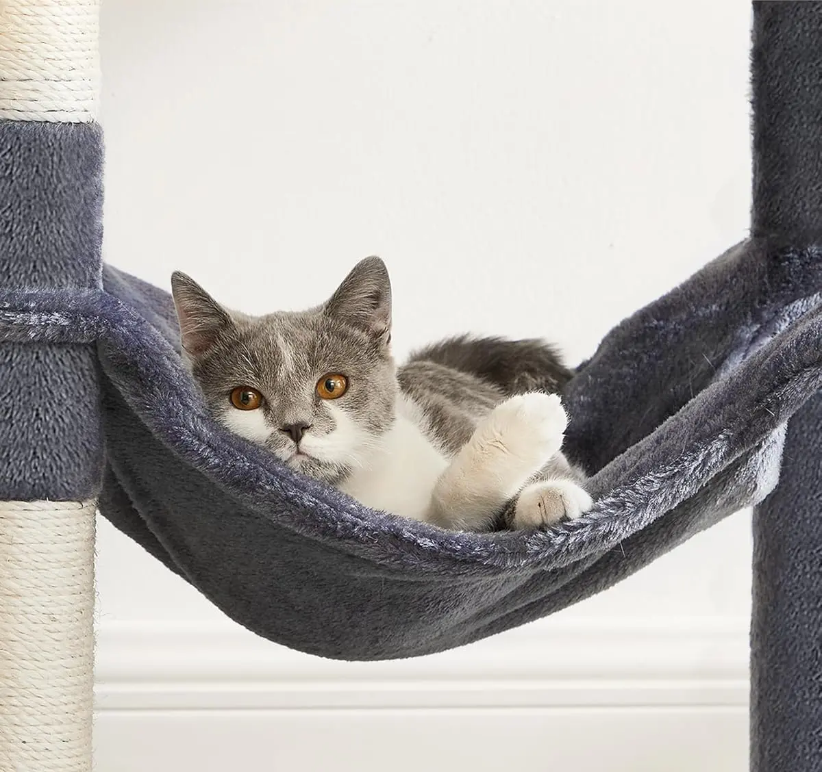 Игровой комплекс для кошек Feandrea PCT161G01 (Smoky Grey) - 8