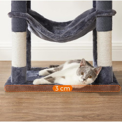 Игровой комплекс для кошек Feandrea PCT161G01 (Smoky Grey) Thumb