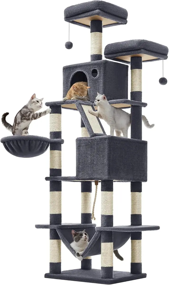 Ansamblu de joaca pentru pisici Feandrea PCT190G01 (Smoky Grey)