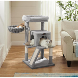 Игровой комплекс для кошек Feandrea PCT51W (Light Grey) Thumb