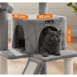 Игровой комплекс для кошек Feandrea PCT51W (Light Grey) Thumb