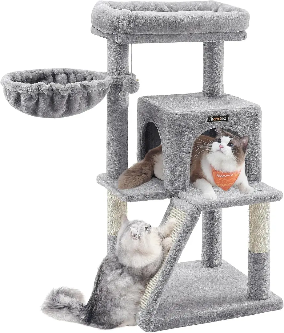 Игровой комплекс для кошек Feandrea PCT51W (Light Grey)