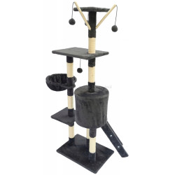 Ansamblu de joaca pentru pisici Gotel ZW2B (Grey/Beige)