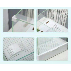 Acvariu pentru testoase PawHut D40-030V00WT (White) Thumb