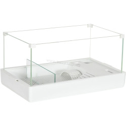 Acvariu pentru testoase PawHut D40-030V00WT (White)