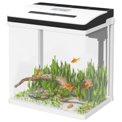 Acvariu pentru pesti PawHut D61-004V90WT 13L (White/Black) Thumb