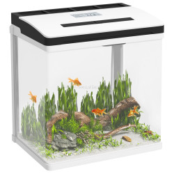 Аквариум для рыб PawHut D61-004V90WT 13L (White/Black)