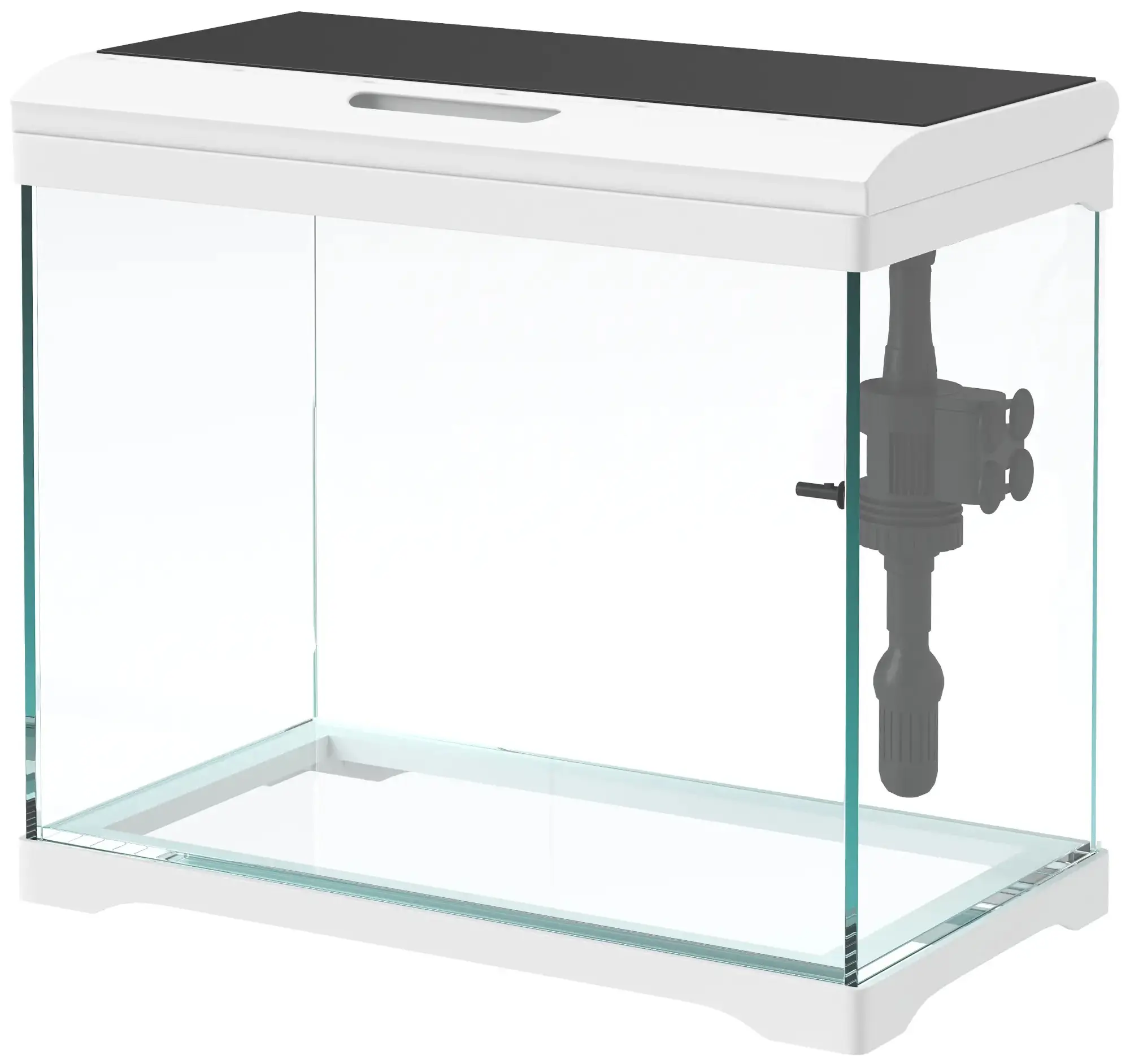 Acvariu pentru pesti PawHut D61-007V90WT 17L (White) - 2