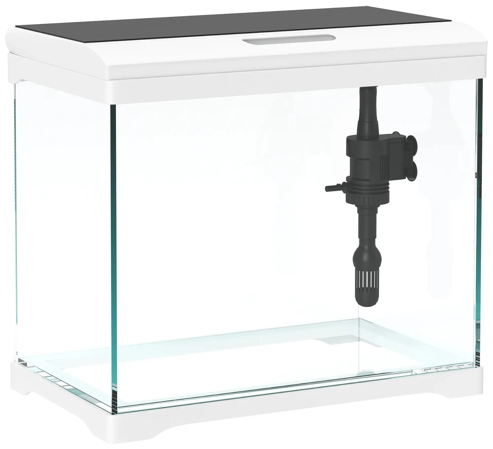 Acvariu pentru pesti PawHut D61-007V90WT 17L (White) - 3