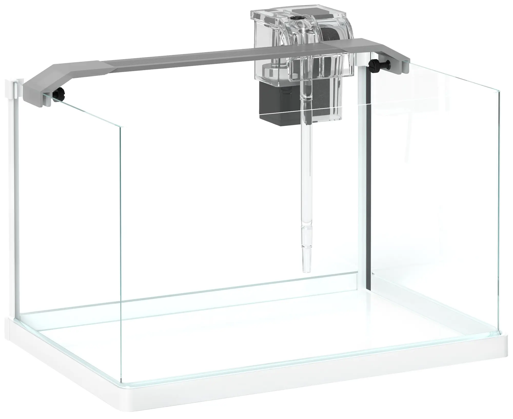 Acvariu pentru pesti PawHut D61-008V90WT (White) - 2