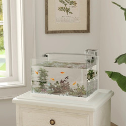 Acvariu pentru pesti PawHut D61-008V90WT (White) Thumb
