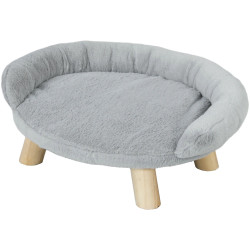 Canapea pentru pisici si caini PawHut D04-263V00GY (Grey) Thumb