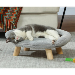 Canapea pentru pisici si caini PawHut D04-263V00GY (Grey) Thumb