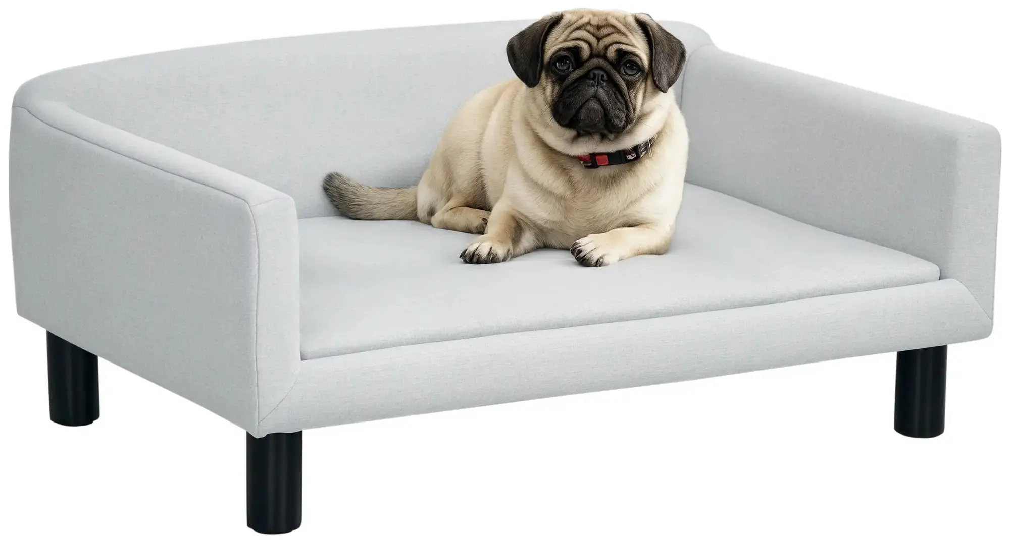 Canapea pentru caini PawHut D04-149 (Light Grey)