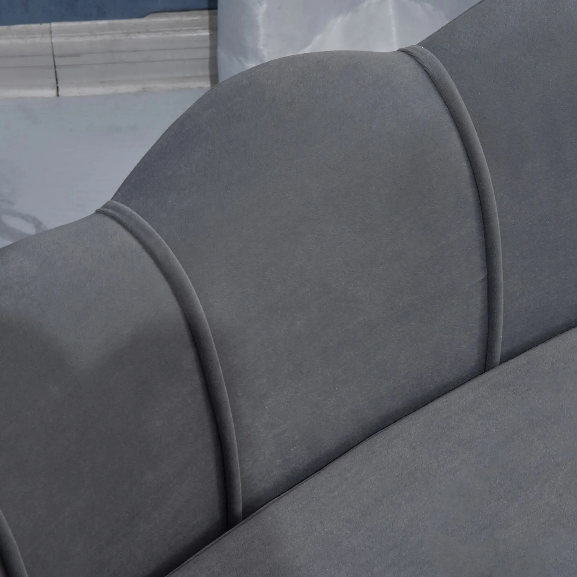 Canapea pentru caini PawHut D04-153CG (Dark Grey) - 6