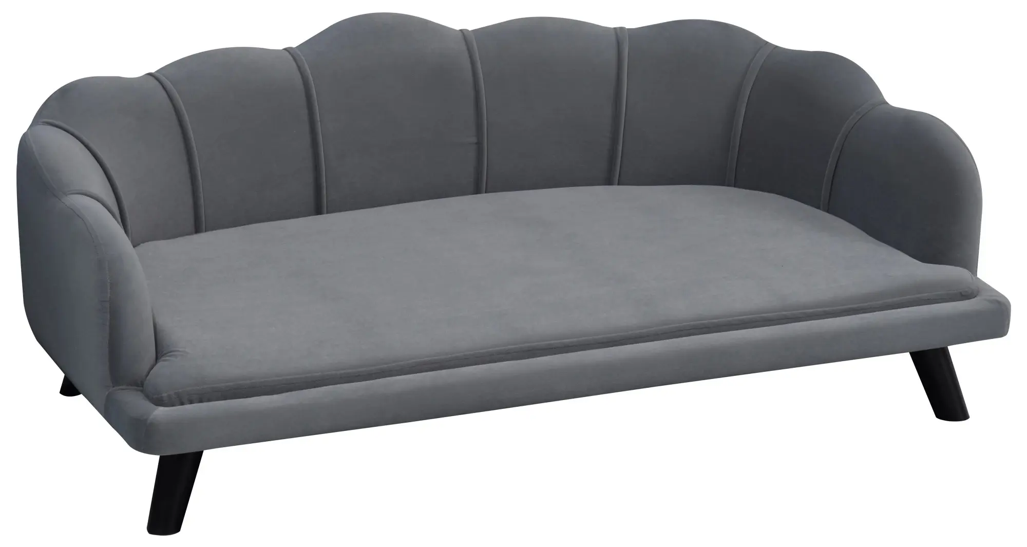 Canapea pentru caini PawHut D04-153CG (Dark Grey)