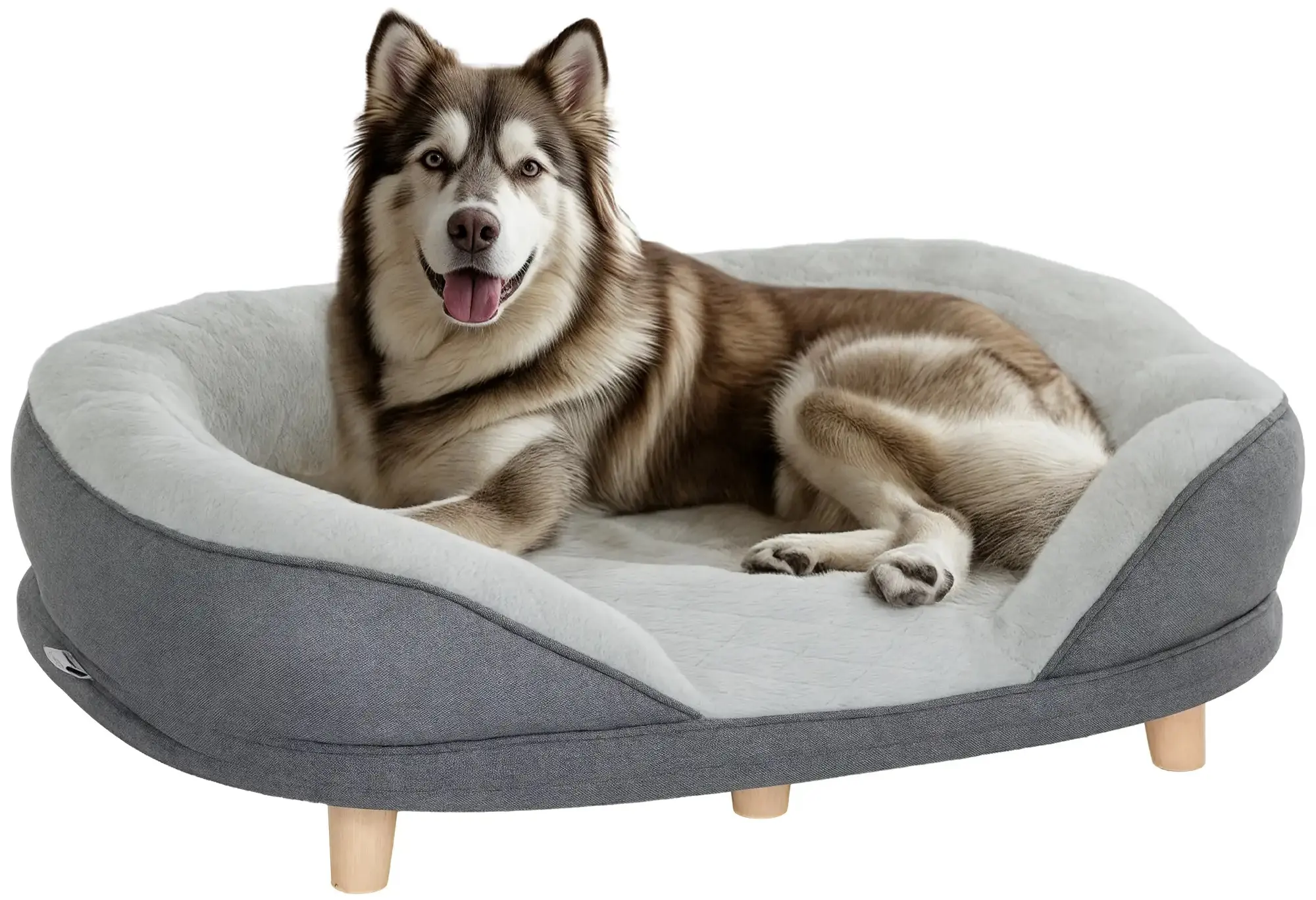 Canapea pentru caini PawHut D04-284V00GY (Grey)