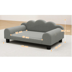 Диван для собак PawHut D04-306V00GY (Grey) Thumb