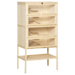 Домик для грызунов PawHut D51-083 (Natural) Thumb