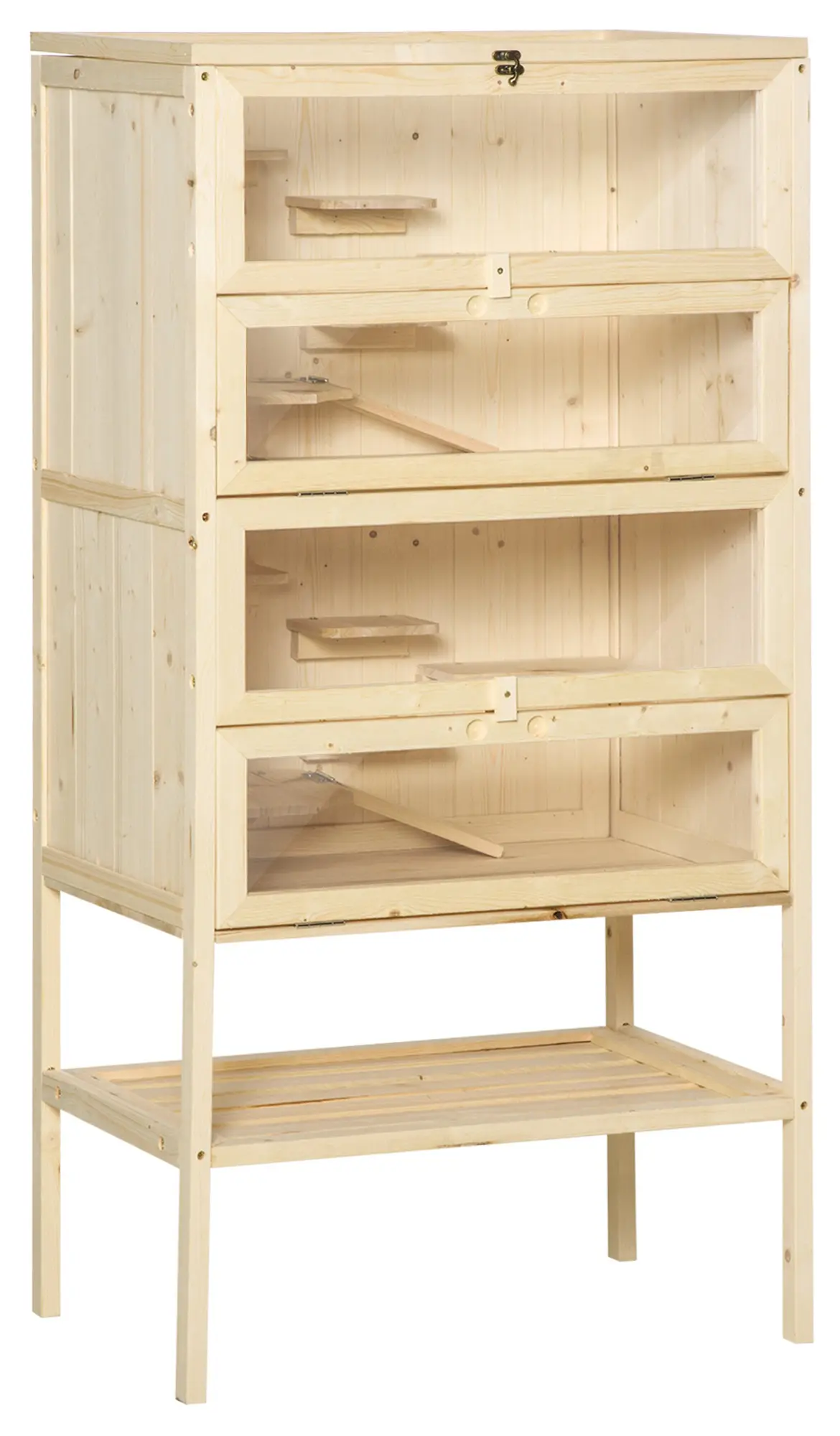 Домик для грызунов PawHut D51-083 (Natural) - 2