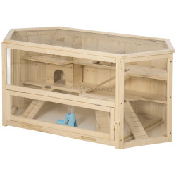 Домик для хомяков PawHut D51-082V00ND (Natural)