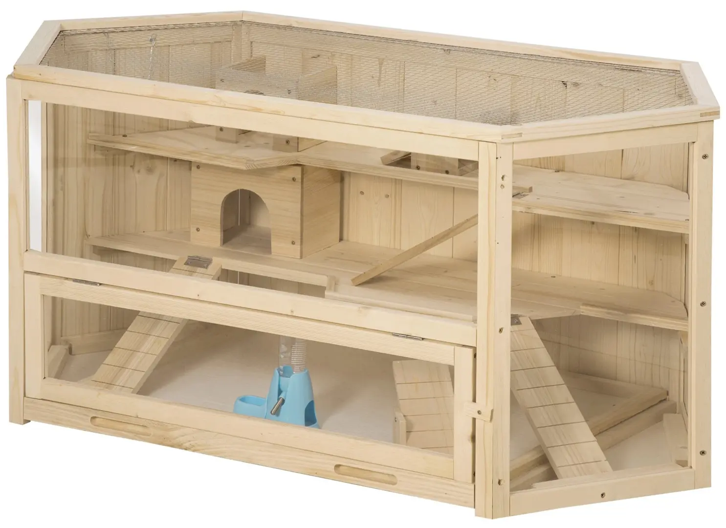 Домик для хомяков PawHut D51-082V00ND (Natural)