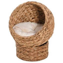 Casuta pentru pisici PawHut D30-105 (Brown/White) Thumb