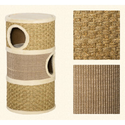 Casuta pentru pisici PawHut D30-326 (Brown/Khaki) Thumb