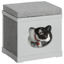 Домик для кошек PawHut D30-334GY (Grey)