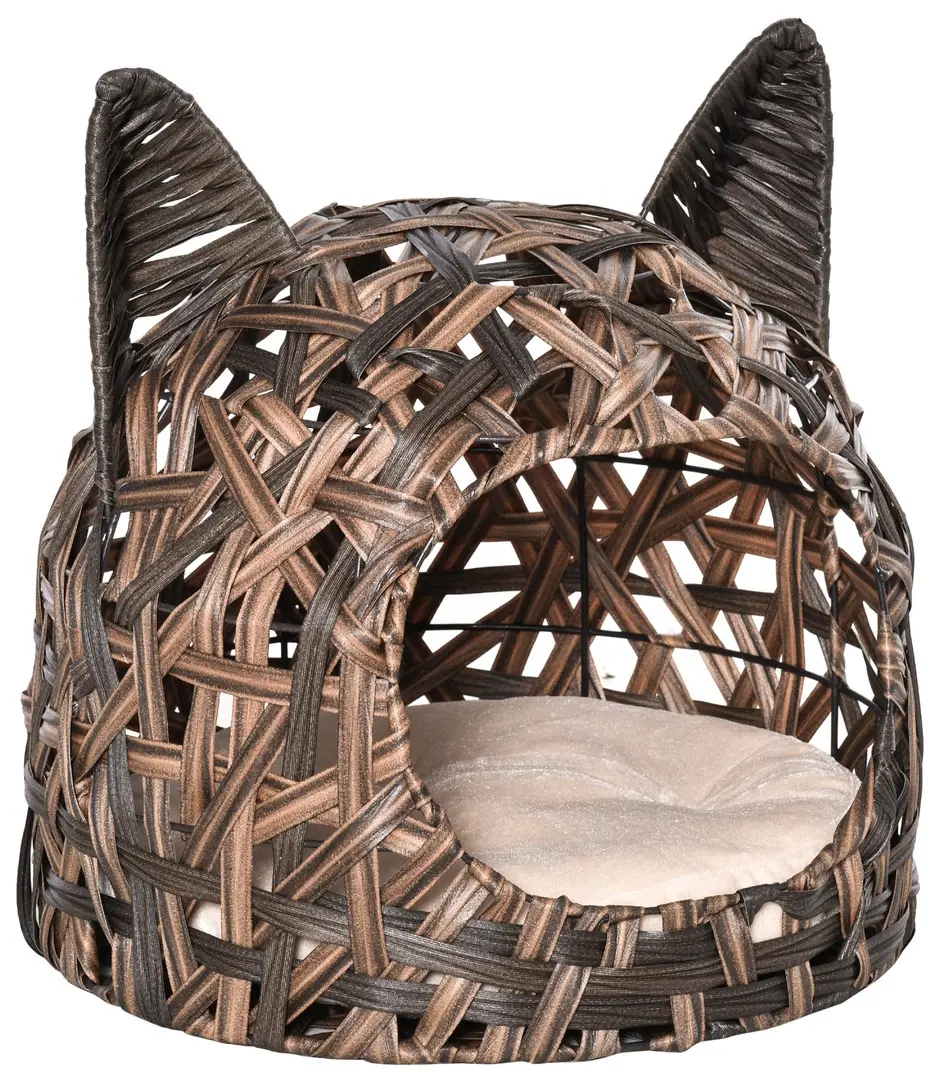 Casuta pentru pisici PawHut D30-400 (Brown)