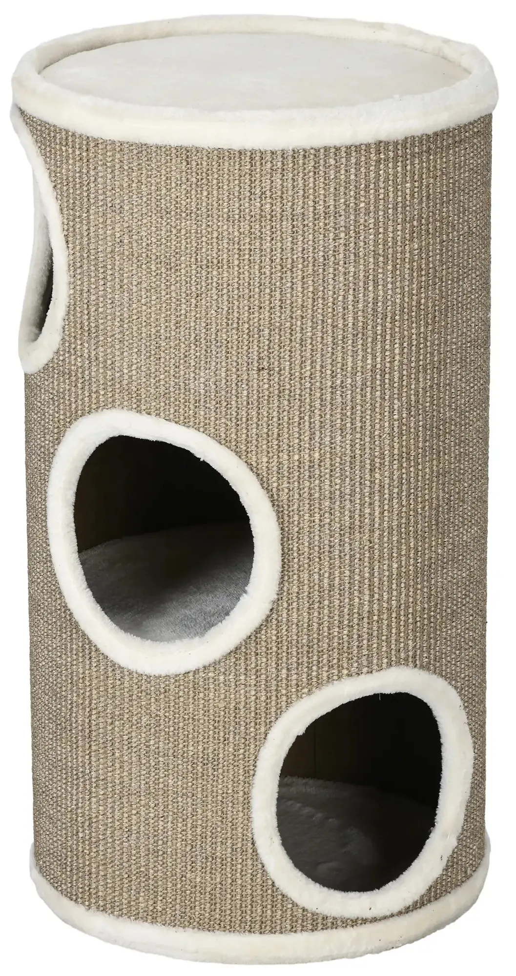 Домик для кошек PawHut D30-535V01BN (Brown/White) - 2