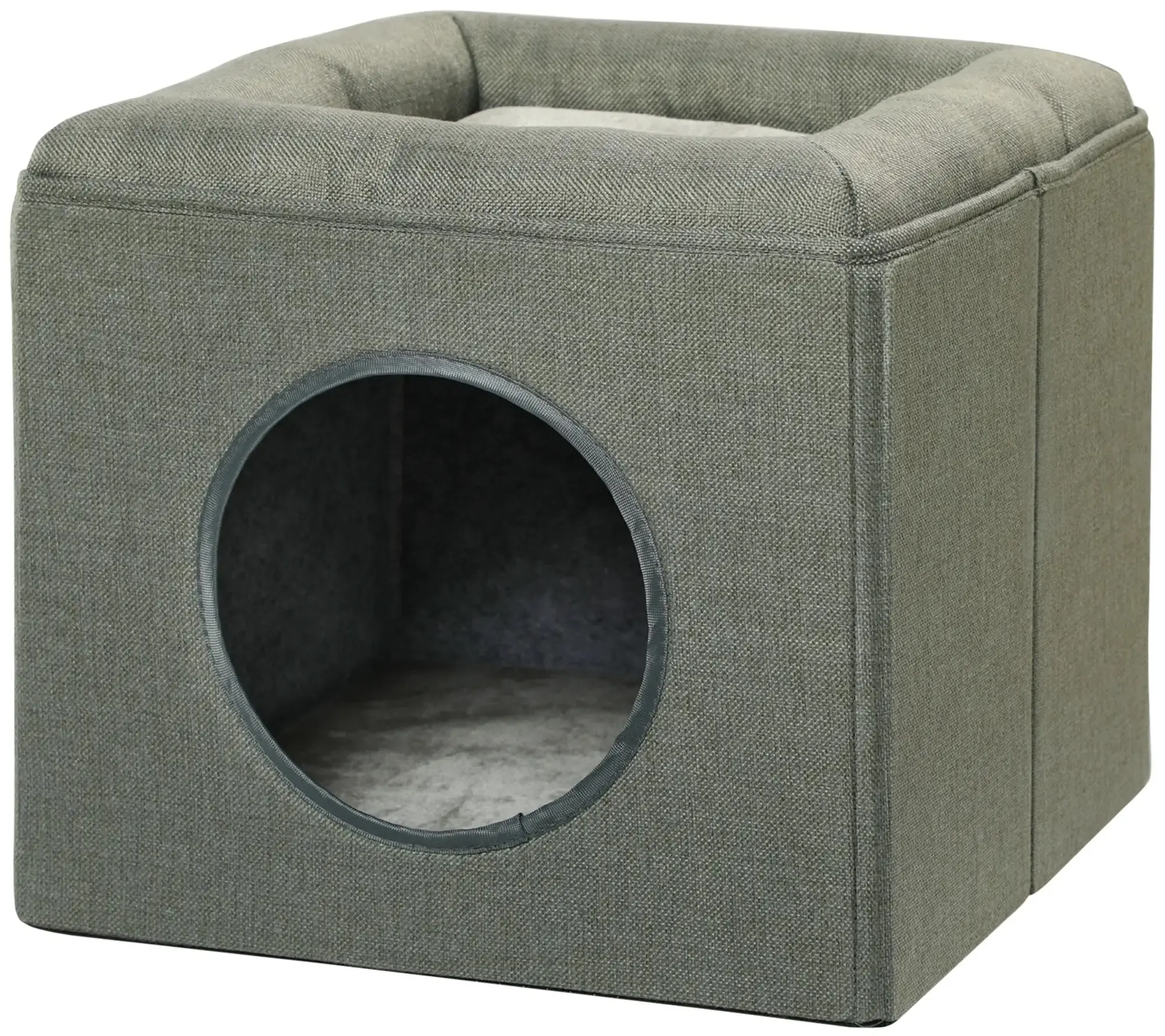 Домик для кошек PawHut D30-632V00GN (Green) - 2