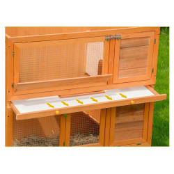 Домик для кроликов и грызунов PawHut D51-009 (Yellow) Thumb