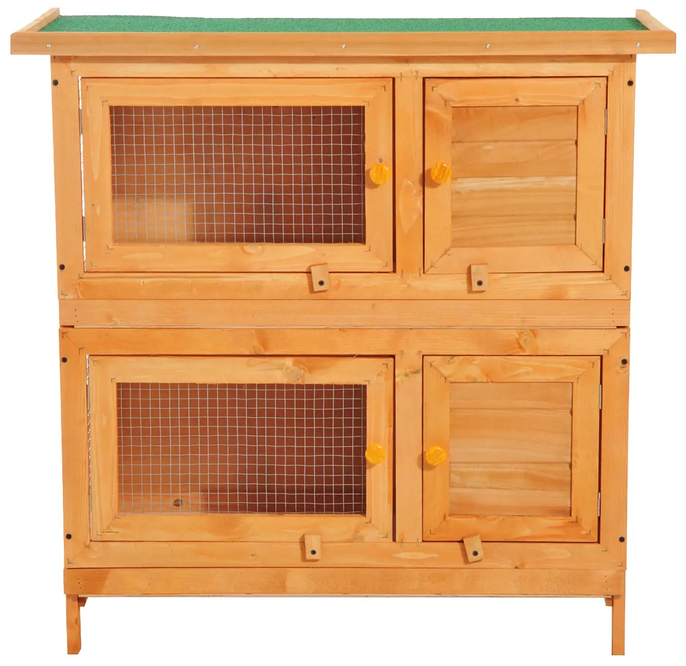 Домик для кроликов и грызунов PawHut D51-069 (Natural) - 2